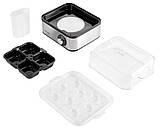 Яйцеварка Adler AD 4486, 8 яєць, 500 Вт, автовідключення, форма для яєчні, металевий корпус, фото 5