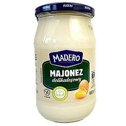 Майонез (без глютену) Мадеро Madero wyborny 400g 12шт/ящ (Код: 00-00013922)
