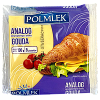 Сир тостовий гауда Полмлек Polmiek gouda 130g 26шт/ящ (Код: 00-00013099)