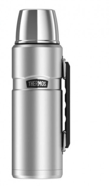 Термос із ручкою срібний колір 1,2 л Thermos Stainless King Vacuum Insulated Flask 1.2L (170060)