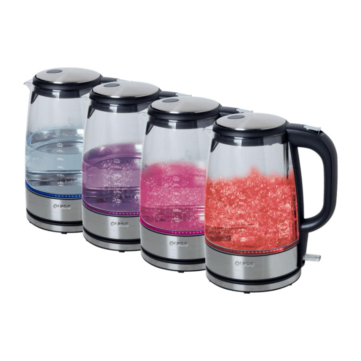 Електрочайник Silver сrest SWGF 2400 A2 1,7 L 2400W/ Quigg Glas 2400W 1,7L Germani