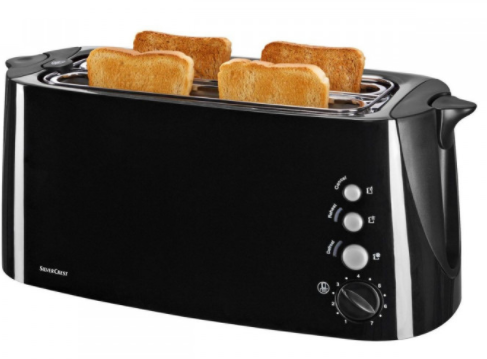 Тостер Silver Crest SDLT 1500 A2 Black, фото 1