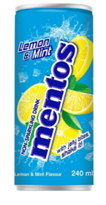 Mentos Lemon & Mint Flavour 240ml 1/24