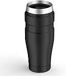 Термокружка без ручки 0,47л Thermos Stainless King Travel Matt Black (160a023), фото 4