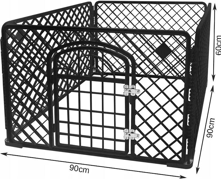 Переносний манеж для тварин – клітка 90x90x60см. Польща