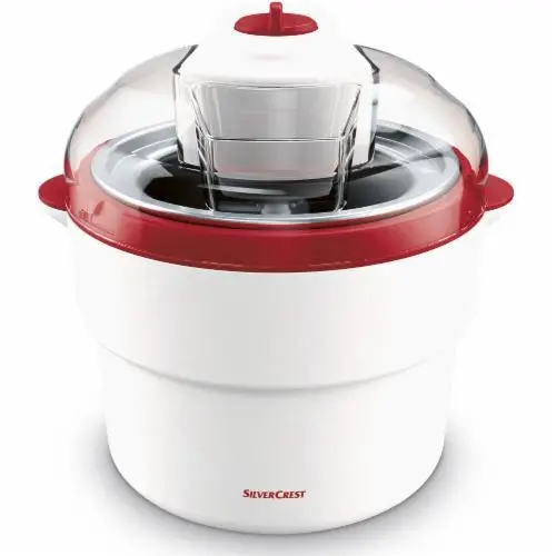 Морожениця, апарат для приготування морозива Silver Crest SECM 12 C7 red Німеччина