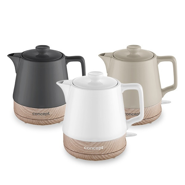 Керамічний електрочайник 1,0 л, RK0061, фото 1