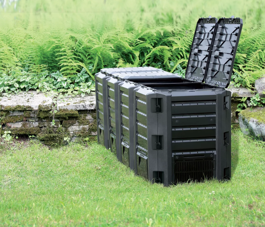 Контейнер для компосту, компостер садовий PROSPERPLAST Compogreen IKSM1600C-S411 (1600л, 261*72*83.см, Польща)