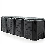 Контейнер для компосту, компостер садовий PROSPERPLAST Compogreen IKSM1600C-S411 (1600л, 261*72*83.см), фото 2