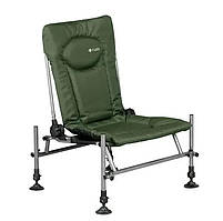 Крісло для лову фідера Фідерне коропове крісло для риболовлі M-Elektrostatyk f2 cuzo Фідерний стілець