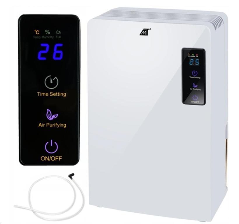 Осушувач, очисник повітря, поглинач вологи Malatec O16408 (з шлангом, LCD, до 700 мл, 65Вт, Польща)