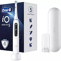 Электрическая зубная щетка Oral-B Series 5 iOG5-1A6-1DK-Quite-White белая хорошее качество