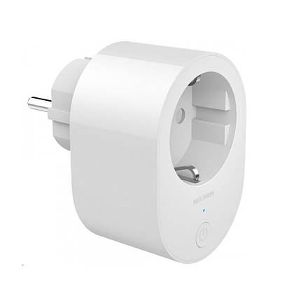 Розумна розетка Xiaomi Smart Plug 2 Wi-Fi побутова для дому одинарна одинарна, фото 1