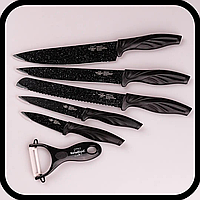 Набор кухонных ножей и овощерезки с керамическим покрытием 6 предметов Универсальный нож Ножи для мяса