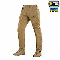 Тактические штаны M-TAC RUBICON FLEX DARK COYOTE, прочные универсальные брюки м-так для военных ВСУ койот