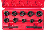 Набір головок для пошкоджених болтів та гайок 12од., фото 2