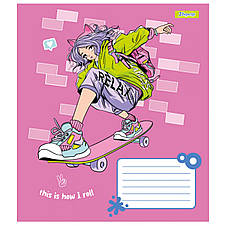 Набір зошитів 12арк. клітинка 1Вересня Anime girl, уп.25шт. (767183), фото 3