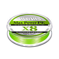 Шнур Varivas MAX Power PE X8 Lime Green 150m #1.5,VA 13505