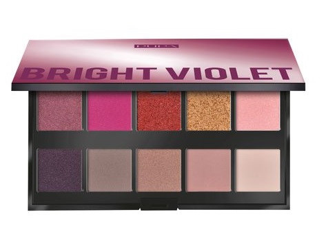 Палетка тіней для повік Pupa Make Up Stories Palette 003 Bright Violet, 18 г