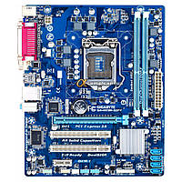 Материнская плата Gigabyte GA-H61M-S2PV (s1155 H61 2xDDR3 rev. 2.2) БУ