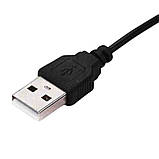 Кабель живлення дріт для WI-FI роутера USB DC 5V шнур від повербанку чорний, фото 7