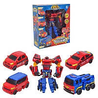 Трансформер Тобот "TOBOT: CHARIOT ALIANCE" 4В1 (Q1929)