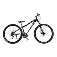 Велосипед CrossBike 27.5" Storm Рама-19,5" Черно-красный