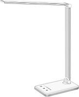 Светодиодная настольная лампа Настольная лампа с регулируемой яркостью Лампа для чтения с USB-портом для заряд