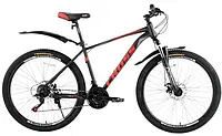 Велосипед Cross 29*3" Trail 2024 Рама-19" black-red
