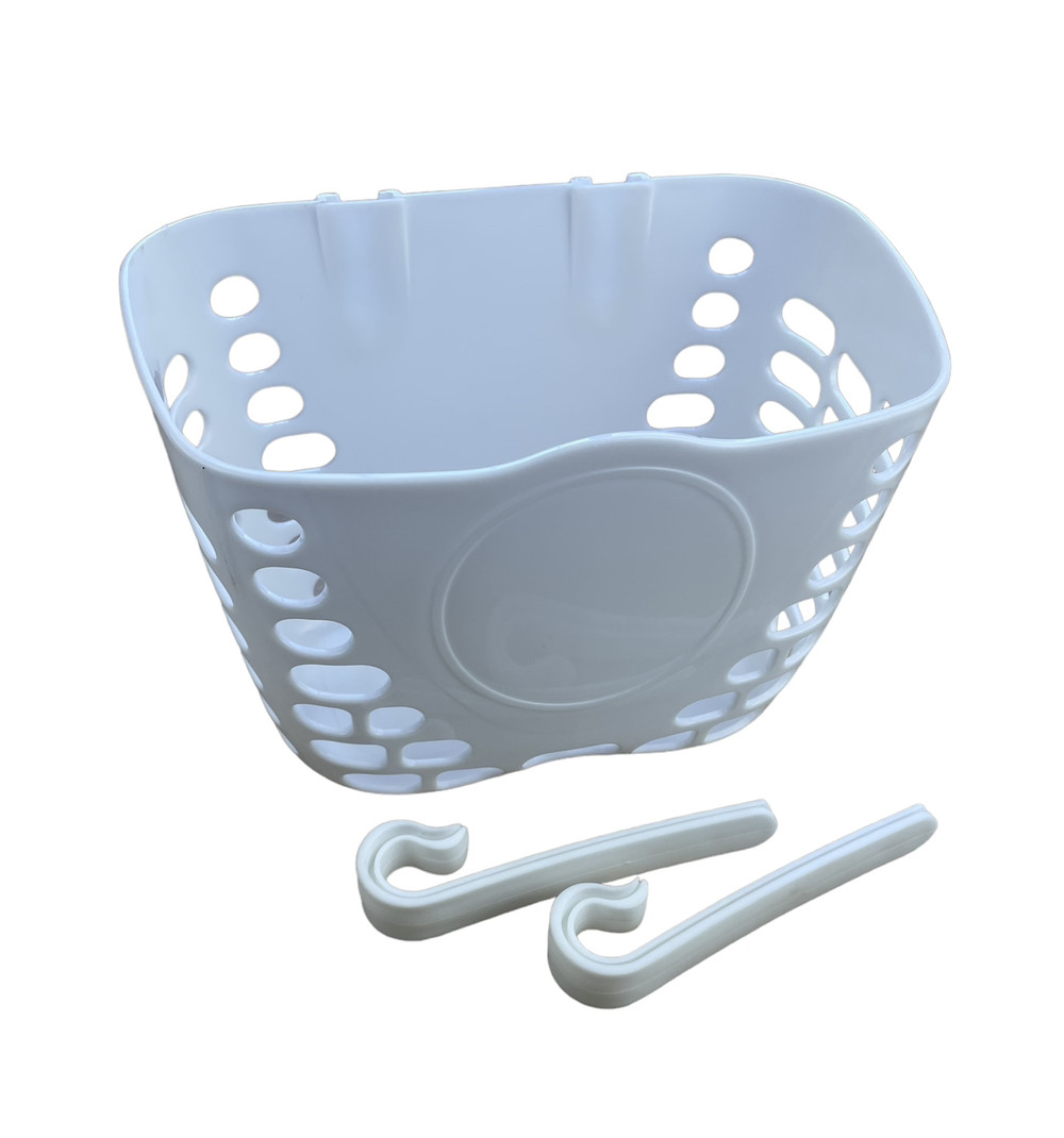 Кошик дитячий пластмасовий білий, фото 1