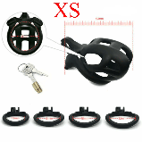 Пластиковий Пояс вірності Кобра black XS STF 310-036b, фото 2