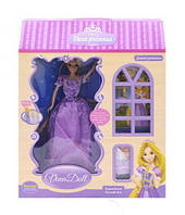 Уцінка. Інтерактивна лялька "Принцеса" з пультом управління (в фіолетовому) - дрібні дефекти упаковки