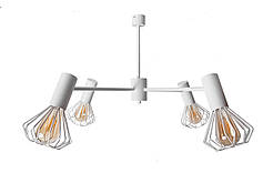 Люстра MSK Electric Diadem на чотири плафони NL 22152-4 WH