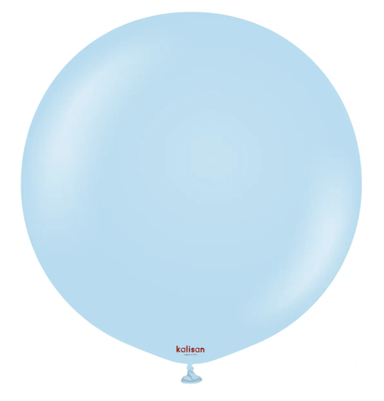Латексна кулька Kalisan блакитна макарун (Macaron Blue) 18"(45см) 1шт