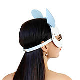 Шкіряна маска мишки Art of Sex - Mouse Mask, колір Білий SO9651, фото 2