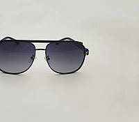 Мужские солнцезащитные очки Chrome Hearts авиаторы, стильные, спортивные, черные очки с поляризацией, градиент