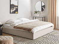 Тканевая пуфик-кровать светло-бежевого цвета DINAN, различные размеры