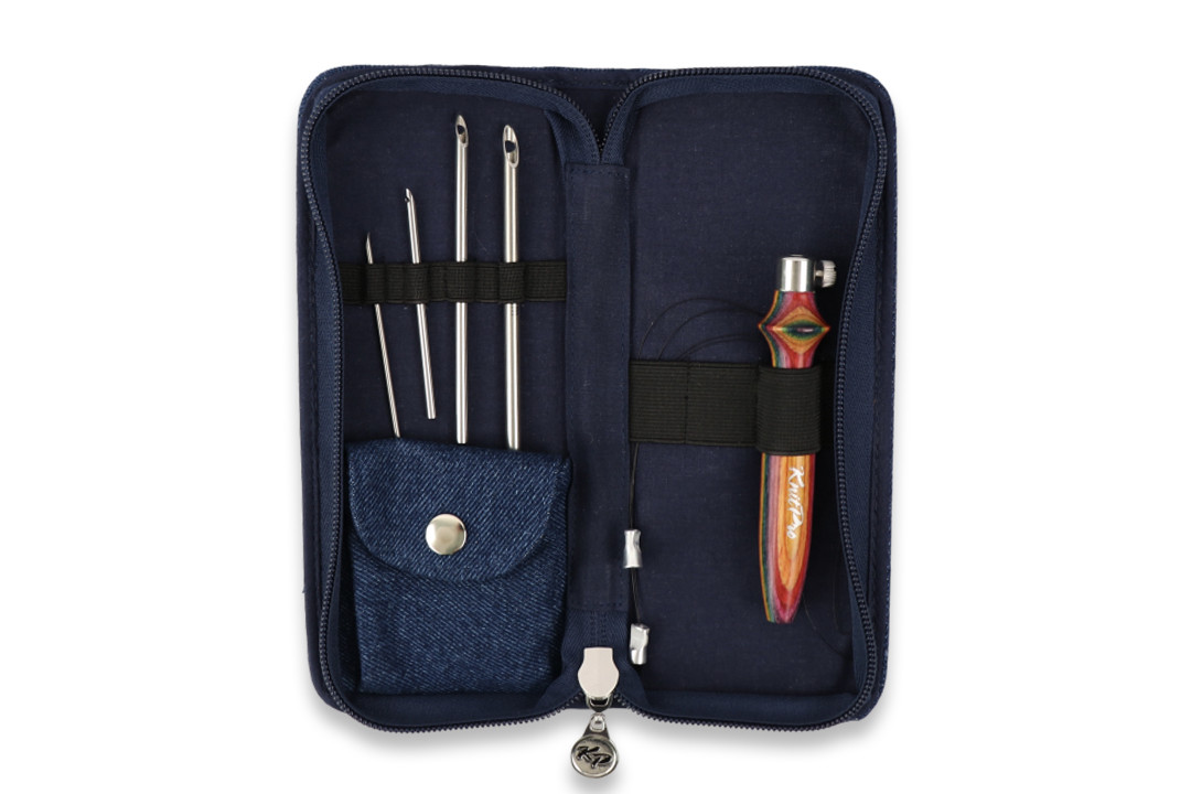 Набір інструментів для килимової вишивки The Vibrant Punch Kit від Knit Pro