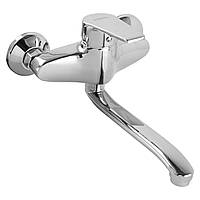 Змішувач для кухні настінний DOMINO BLITZ DBC-104 вилив 25 см