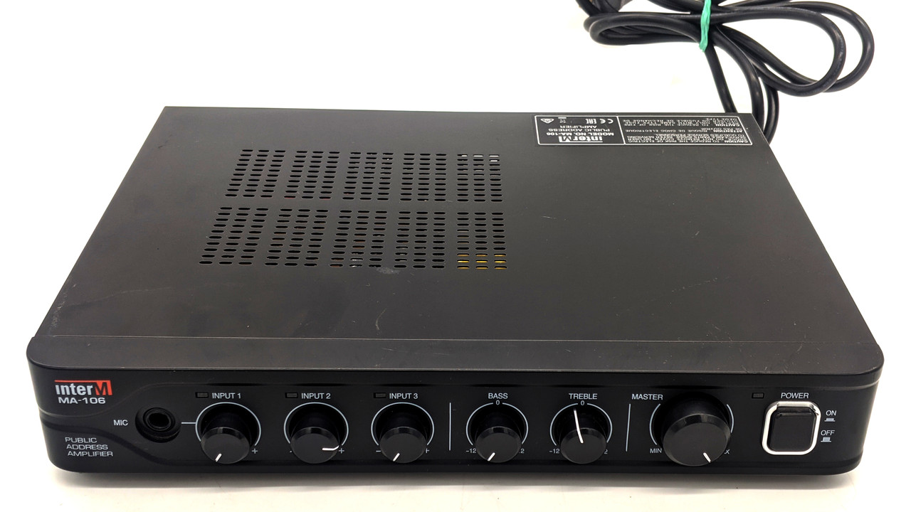 Трансляційний Підсилювач Inter-M MA-106, фото 1