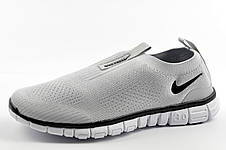 Кросівки сітка Nike Free Run без шнурків, фото 3