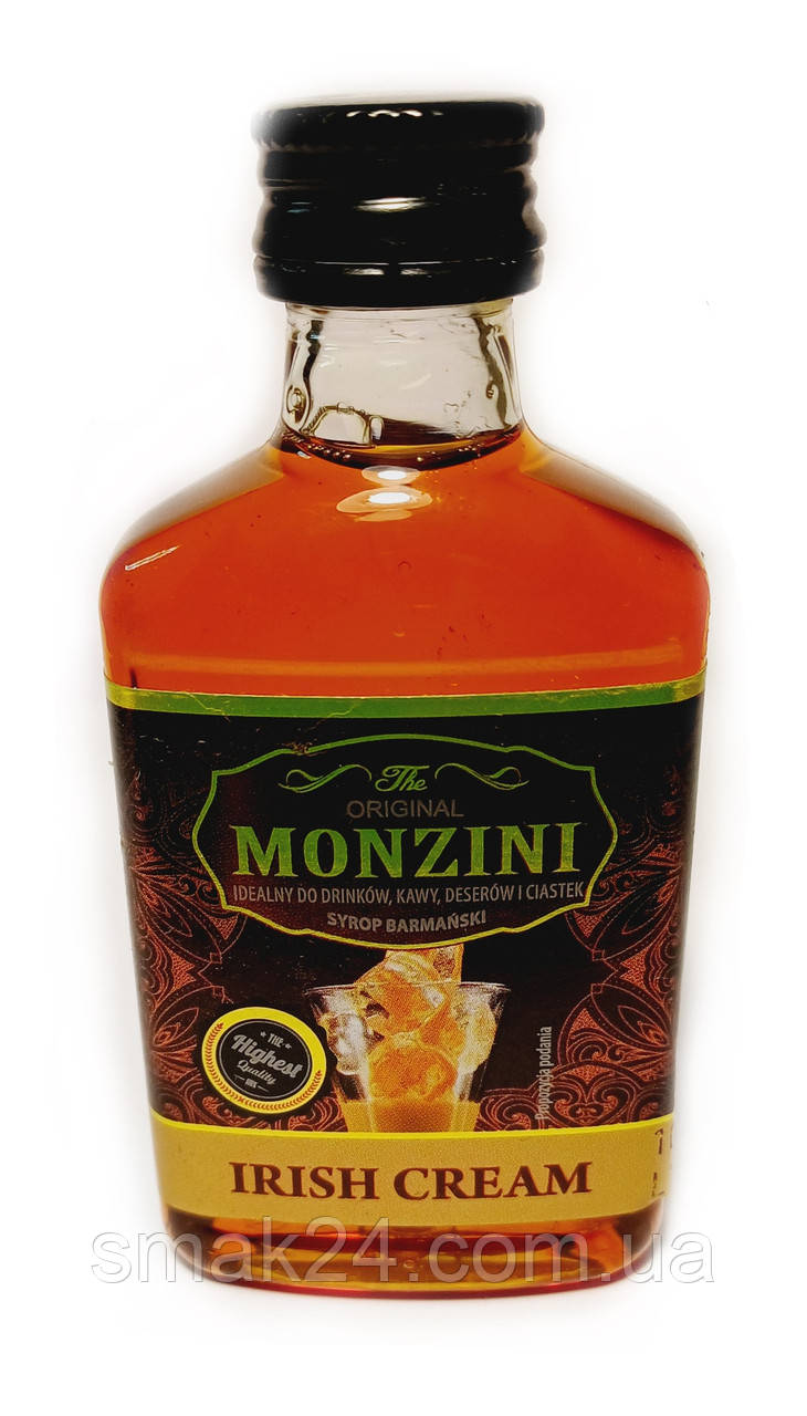 Сироп барменський до кави Ірландський Крем 50мл Польща
