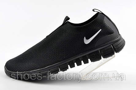 Кросівки сітка Nike Free Run без шнурків унісекс, фото 1
