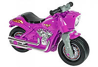 Детская каталка толокар мотоцикл Orion 504 толкалка для ребенка от 1 года двухколесный беговел Фиолетовый