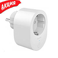 Умная розетка Xiaomi Smart Plug 2 Wi-Fi электрическая бытовая для дома одинарная 220В dzl