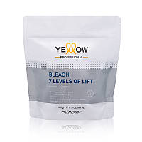 Yellow Bleach 7 Levels Осветляющая пудра для волос до 7-ми тонов 500 g