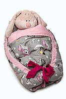 Кокон гнездышко для новорожденных Пони с одеялом