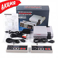 Игровая приставка GAME NES 620 Денди консоль с джойстиками для телевизора 8 бит на 620 игр skd