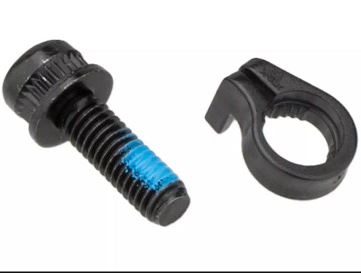 Болт і стопорне кільце каліпера SHIMANO M6 x 18.7 mm