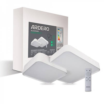 Світлодіодний світильник Ardero TOUCH S AL6420ARD 60W 5100Lm 3000-6500К (80244) 8095, фото 1